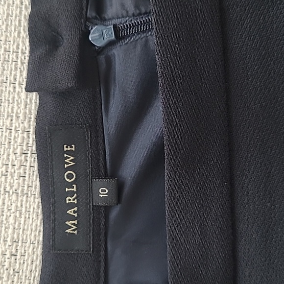 Navy Marlowe Pencil Skirt - Picture 5 of 5